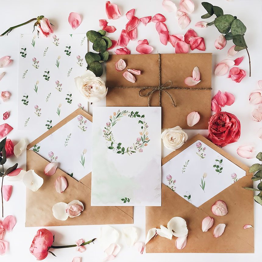 3 Romantic Letters Decoration 5 Steps Tutorial